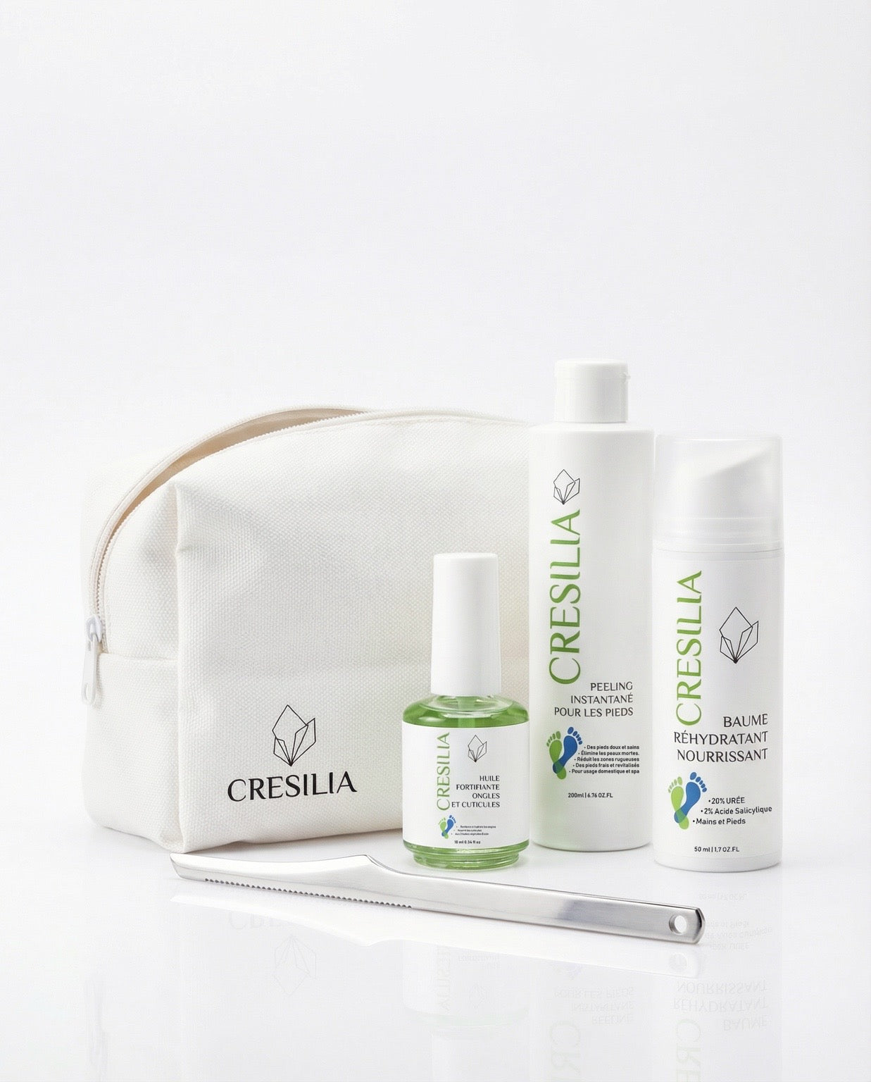 CRESILIA INSTANT FOOT PEELING THE DELUXE  KIT
